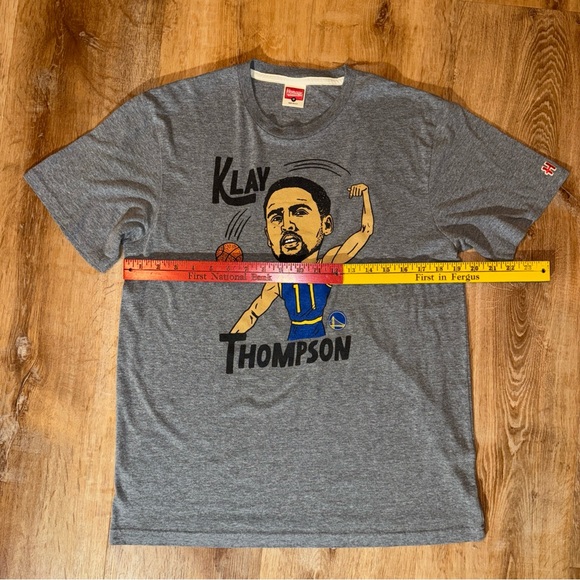 Klay Thompson Golden State Warriors Homage Retro Single Stitch T Shirt Mens M - Picture 2 of 8